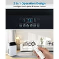 thumbnail image 6 of Mochalight 14000 BTU (10000 BTU DOE) 750 Sq Ft Portable Air Conditioner, White, 6 of 6
