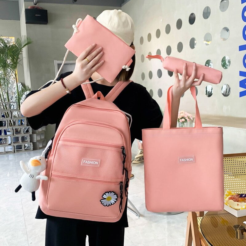 In Fashion Women Backpack Multi-compartment School Bag For