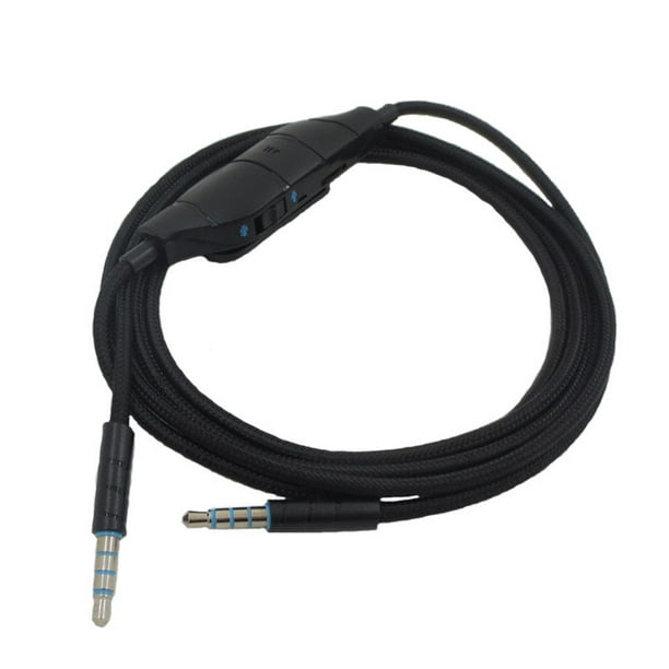 riem Registratie openbaar Visland Noise Reduction Cable Aux Cord Replacement for Logitech G933 Gaming  Headset on PS5 / PS4 / Xbox One/PC, 3.5mm Audio Cable with Inline Mic and  Volume Control - Walmart.com