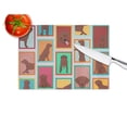 thumbnail image 4 of Lots of Chocolate Labrador Retriever Glass Cutting Board Large 12 in x 15 in, 4 of 5