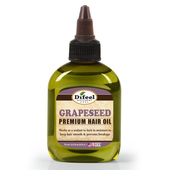 Difeel Grapeseed Premium Hair Oil 2.5 oz.