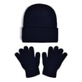 thumbnail image 6 of Bmisegm Winter Hats for Kids Soft Hat with Mittens Boys Girls Toddler Cold Weather Lined Cap Set, 6 of 6