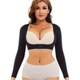 thumbnail image 3 of Gaine de Compression Extensible pour Femmes - Vêtements de Sport Taille Haute pour Entraînement Physique et Récupération Post-Chirurgicale - Ajustable Respirant et Évacuant l'Humidité, Beige Clair, P (4), 3 of 7