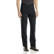 Kenneth Cole Reaction Men's Bedford Corduroy Straight Fit Plain Front Pant, Black,32x29