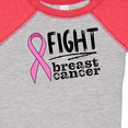 thumbnail image 4 of Inktastic Fight Breast Cancer Pink Ribbon Boys or Girls Baby Bodysuit, 4 of 5