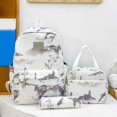 thumbnail image 2 of Ink Wash Pattern Schoolbag for Female College Students Travel Backpack Lightweight Double Shoulder, 2 of 8