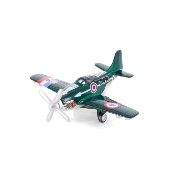 Air Chief WWII Fighter, Green - Showcasts 502D - 4.75" Scale Diecast Model Plane