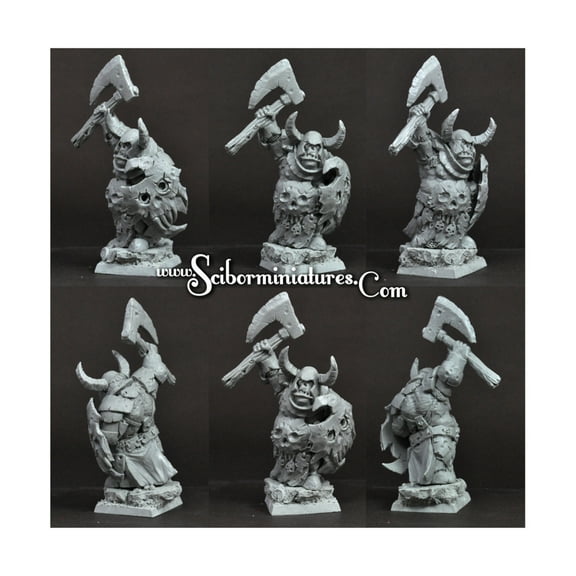 Scibor Monstrous Miniatures Orc Warrior #2 New