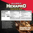 ALLMAX HEXAPRO PROTEIN BAR, HHA1 Chocolate Chip Cookie Dough Pack of