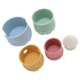 thumbnail image 1 of Castle Stacking Toy, Food Grade Silicone Soft Teether  for Home School, 1 of 7