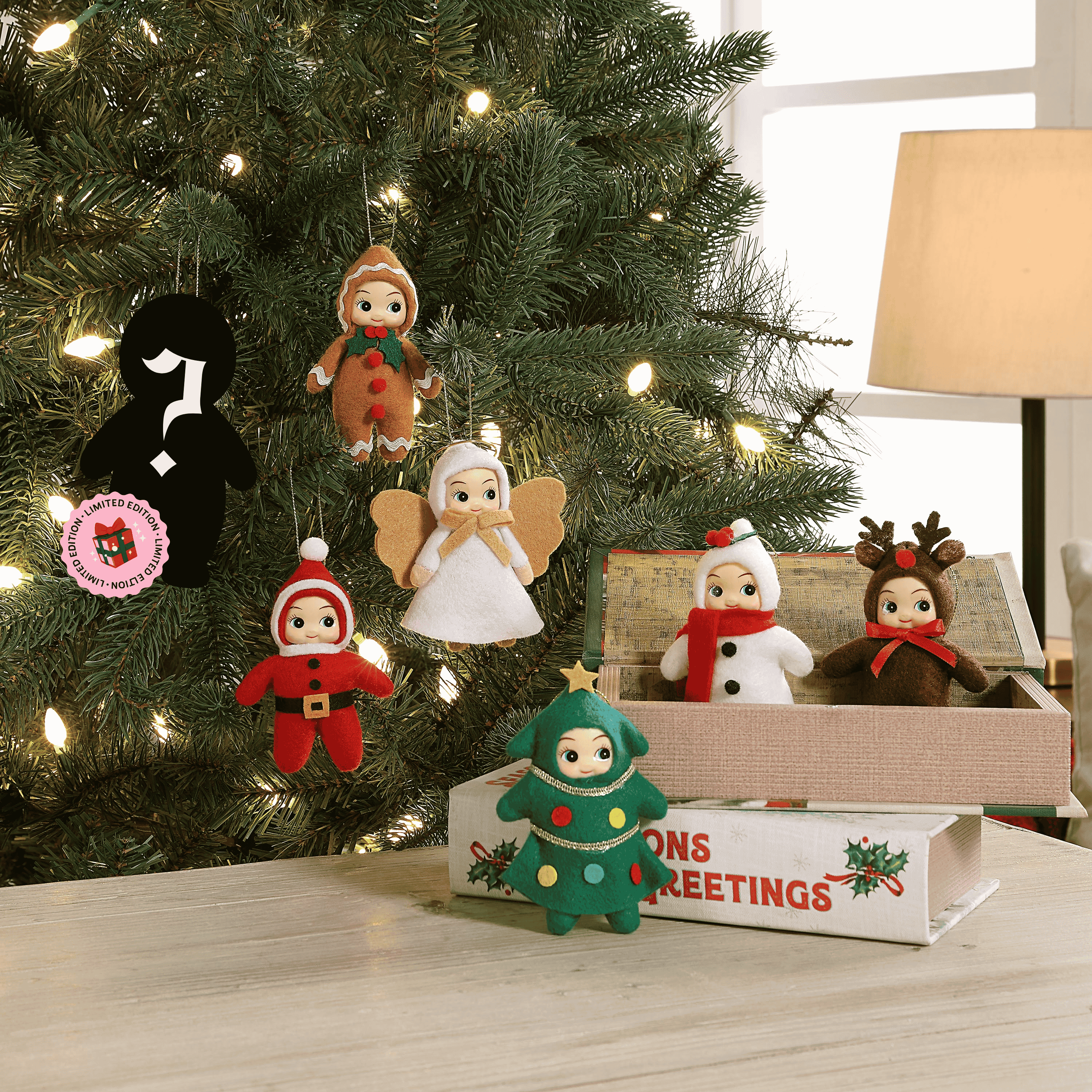 Mr. Christmas Mystery Box Mini Elf Ornament