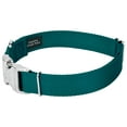 thumbnail image 6 of Country Brook Petz® Premium Nylon Dog Collar and Leash - Teal, Small, 6 of 7