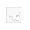 Genuine OE Lexus Corner Trim - 67492-60100
