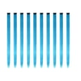 thumbnail image 2 of Clip In Hair Extension Colored Hair Extensions, Multi-colors Party Highlights Clip In Synthetic Hair, 2 of 2