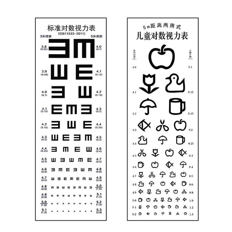 Kindergarten Eye Test Chart Non-reflective Visual Testing Chart for - Walmart.com kindergarten-eye-test-chart-non-reflective-visual-testing-chart-for-walmart-com