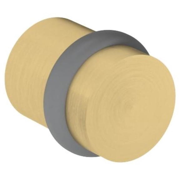 Baldwin Estate 4505044 1.5 in. Universal Floor Bumper, Lifetime Satin Brass