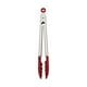 thumbnail image 1 of Pinzas de acero inoxidable de silicona KitchenAid, 126 cm, rojo KitchenAid KitchenAid, 1 of 2