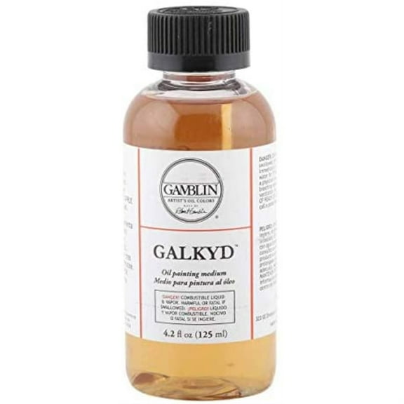 Gamblin, 4.2 oz, Galkyd Oil Painting Medium