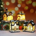 thumbnail image 4 of Scène de Noël Maison à Construire avec Lumières DEL Chaudes, Décoration de Noël à Piles Cadeau, 4 of 8