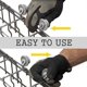 thumbnail image 4 of 8X Dishwasher Lower Bottom Basket Wheels Compatible For Neff & Siemens 165314 Dishwasher Spare Parts Lower Rollers, 4 of 5