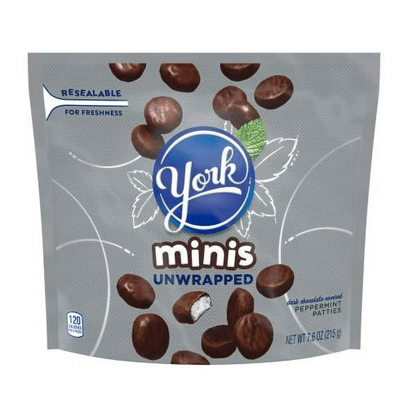 York Peppermint Patties Chocolate Candy - 7.6oz (Pack of 18)