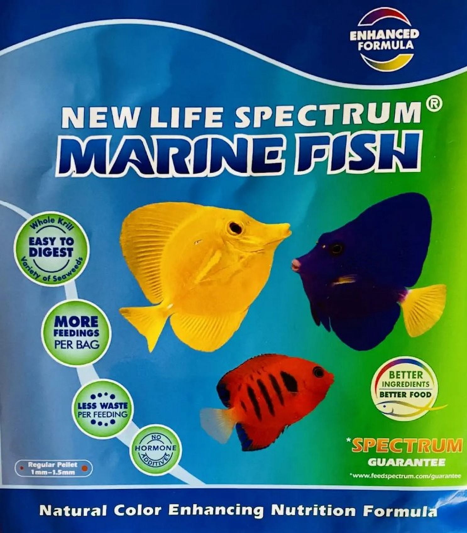 New Life Spectrum Marine Fish Regular Pellet Bag, 600g