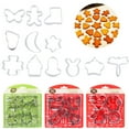 thumbnail image 7 of GustaveDesign 12 Piece Cookie Cutters Mold, Stainless Steel Biscuit Cake Cutters Set, Mini Geometric Shaped Sandwich Cutters for Kitchen Baking Xmas Gift (Style C), 7 of 7