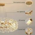 thumbnail image 6 of KPIBEST 12-Light Modern Crystal Firework Chandelier, 6 of 12