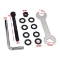 thumbnail image 3 of 360°Rotatable Screen Swivel Arm Mount Aluminum Alloy Screen Monitor Adjuster Adapter Stand Replacement for Peloton, 3 of 7