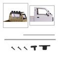 thumbnail image 2 of Rc 1:10 Car Roof Luggage Rack - Metal Roof Rack Luggage Carrier Tray, Vent Visor, Antenna Parts For 1/10 Rc Truck Wpl D12 Modification Decoration - Ro, 2 of 5