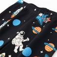 thumbnail image 6 of Popshion Kid Boys Pajamas Spacecraft Clothes Toddler 100% Cotton 2 Piece Long Sleeve Gray Sleepwear 6T/6759, 6 of 7