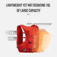 thumbnail image 4 of AONIE C9116 Unisex 10L Sports Running Backpack Lightweight Off-Road Hydration Pack for Hiking Off-Road Cycling Race Marath, 4 of 8
