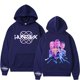 thumbnail image 1 of Moonsky Sudadera con capucha de moda para mujer de la cantante pop Dem/0n HUNTR/X con jersey corto, suave y cómoda, top de manga larga para uso informal en primavera, otoño e invierno. 2XL, 1 of 3