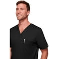 thumbnail image 3 of Cherokee Workwear Core Stretch Men Scrubs Top V-Neck 4743, 3 of 6