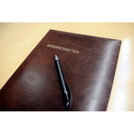 Mens leather planner picture