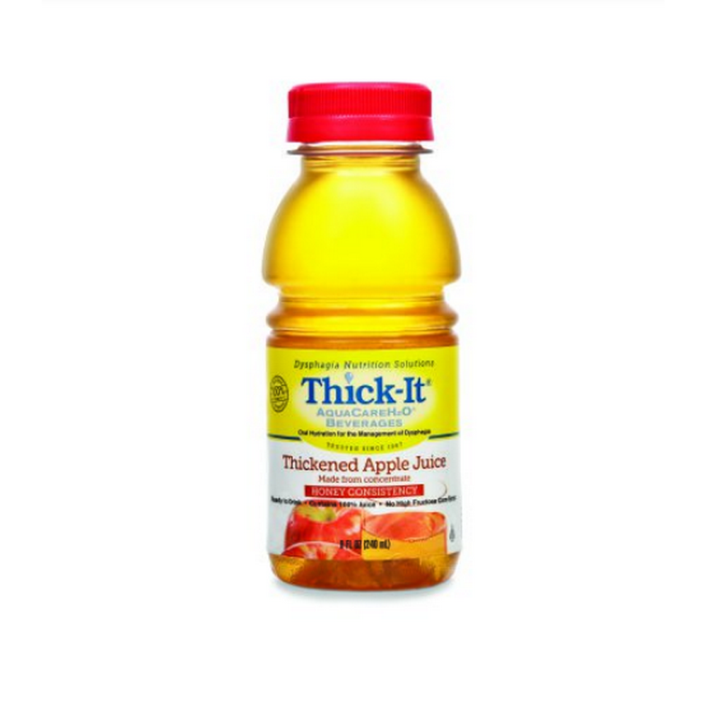 ThickIt AquaCareH20 Thickened Apple Juice B457L9044 8 oz Case of 24