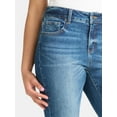 thumbnail image 4 of Time and Tru Women's Mid Rise Bootcut Jeans, Available in 30", 32", 34" Inseams, Sizes 0-20, 4 of 5