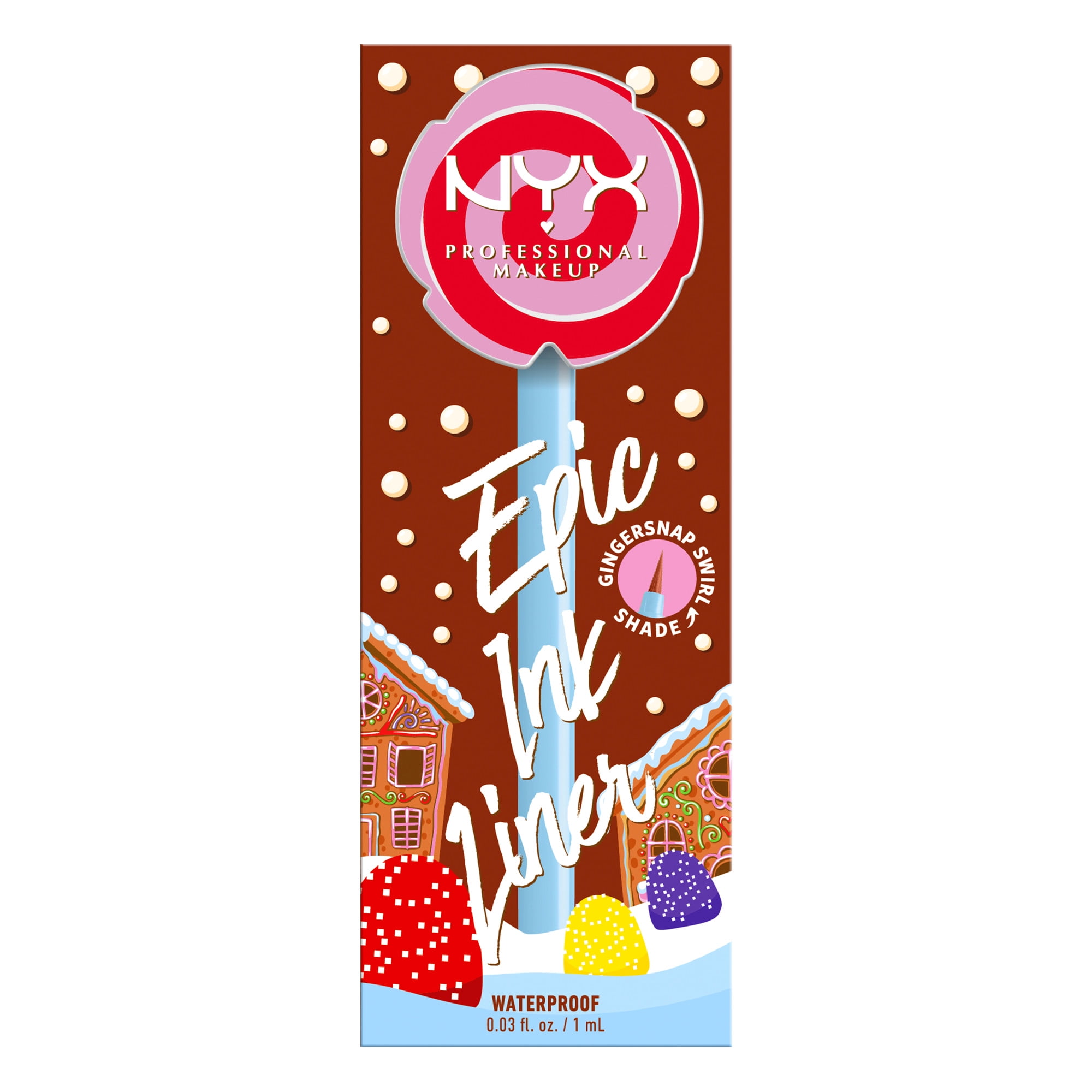 NYX Professional Makeup Holiday Candy Swirl Eyeliner Gingersnap Swirl