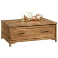 Sauder Coral Cape Coffee Table, Sindoori Mango Finish