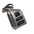 thumbnail image 3 of Interruptor de control de crucero de velocidad derecha e izquierda para Sylphy 2008-2019 Botón del volante con cableado H plateado, 3 of 5