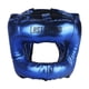 thumbnail image 1 of Casco de boxeo, casco protector para niños, unisex, ligero, acolchado, kickboxing, Azul, 1 of 9