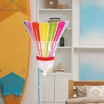 thumbnail image 2 of 6Pcs Badminton Balloon Inflatable Multi Color Oval Shape PE Material Sports Themed Party Decorations, 2 of 8