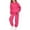 X#358Hot Pink589, variant on CAIVO Child Girls Letter Print Long Sleeve Tops Pants Hoodie And Pants Casual Fashion Two Piece Outfit Sets Comfortable Daily Wear Cute Toddler Soft Blend Jogger Style 6-7 Years