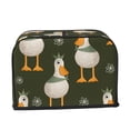 thumbnail image 2 of Fotbe Mallard Ducks Wild Birds for Two Slice Toaster Cover, Fingerprint Protector, Super Soft Appliance Cover And Dust Cover,Bread Dust Cover & Fingerprint Protection, 2 of 7
