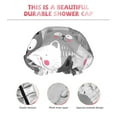 thumbnail image 5 of Kll Cats Group Pattern Shower Cap & Bath Cap For Women,Reversible Oversized Waterproof Shower Caps For All Hair Lengths,Elastic Reusable Bathing Hair Cap, 5 of 9