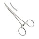thumbnail image 3 of Pinzas hemostáticas de cabeza curva de acero médico, Porta agujas para pelo de mascota, pinzas para toalla, 1 ud., 3 of 5