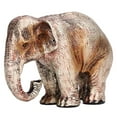 thumbnail image 1 of Estatua de elefante de resina sintética, estilo retro, exquisita mano de obra, elegante y linda figura decorativa de elefante, tipo B, 1 of 14