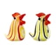 thumbnail image 1 of 2 uds escultura de pollo de vidrio soplado hecha a mano, artesanía artística de gallo de vidrio, figuritas de animales, adornos de decoración del hogar Vhermosa BST3020030-1, 1 of 5