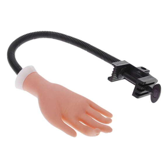 Flexible Nail Practice Hand Perfect Model for DIY Nail Training Art Craft Tool