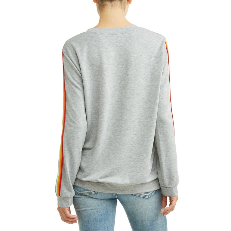 Rainbow hotsell sweatshirt walmart